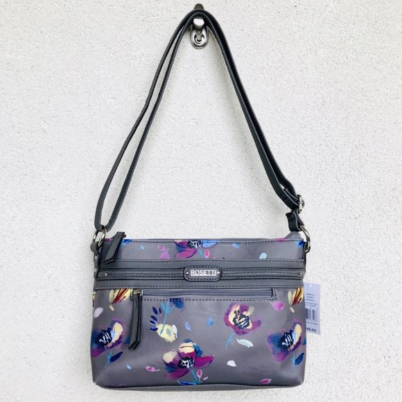 Rosetti Handbags - Rosetti Tanya Crossbody Handbag Blossom Smoke